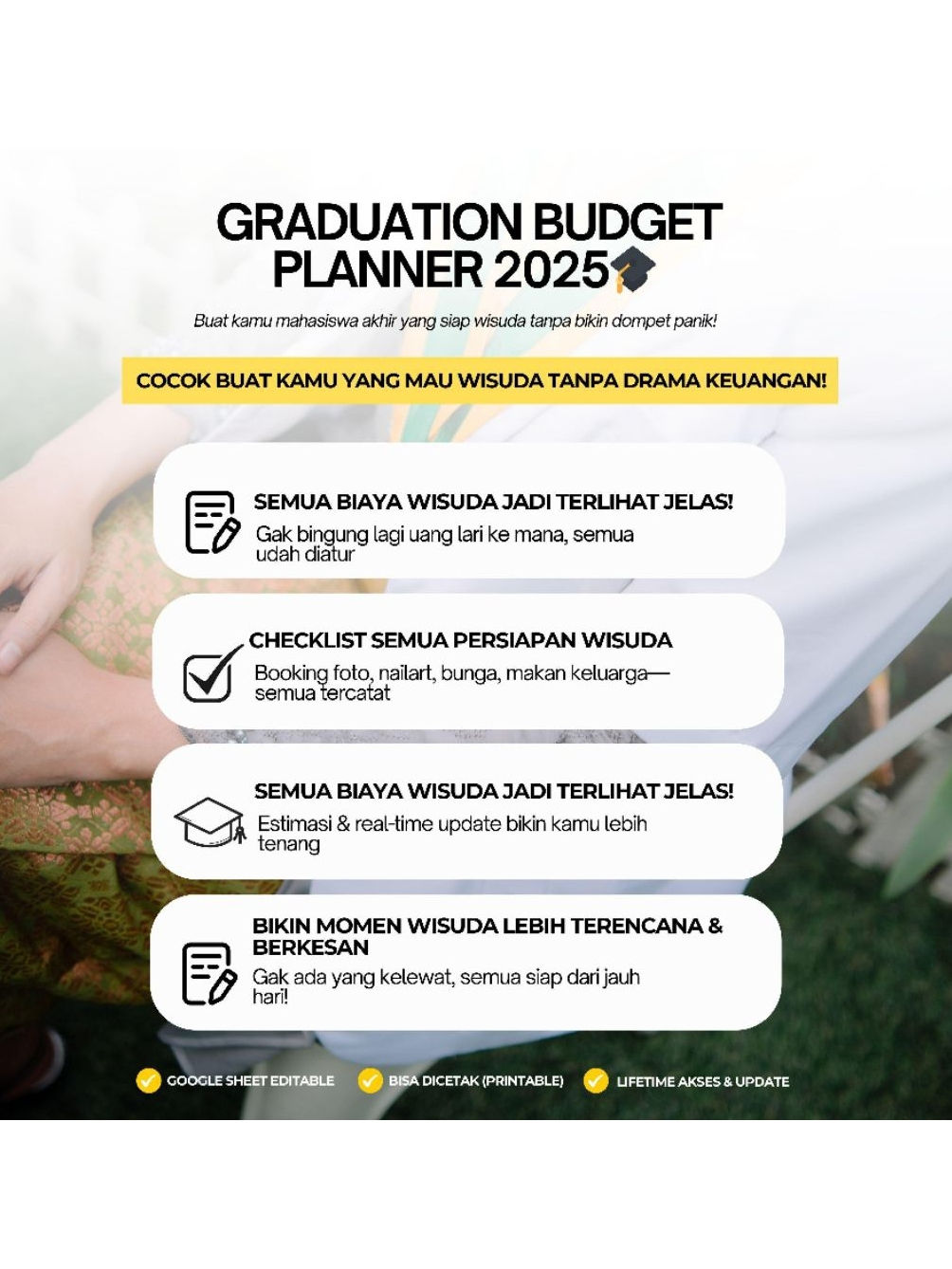 Jual Graduation Budget Planner | Shopee Indonesia