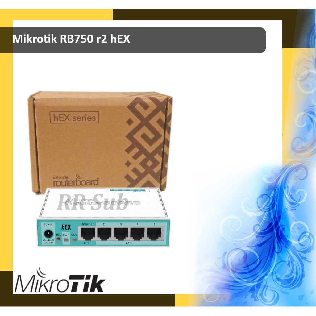 Jual Mikrotik RB750 r2 hEX Lite Router | Shopee Indonesia