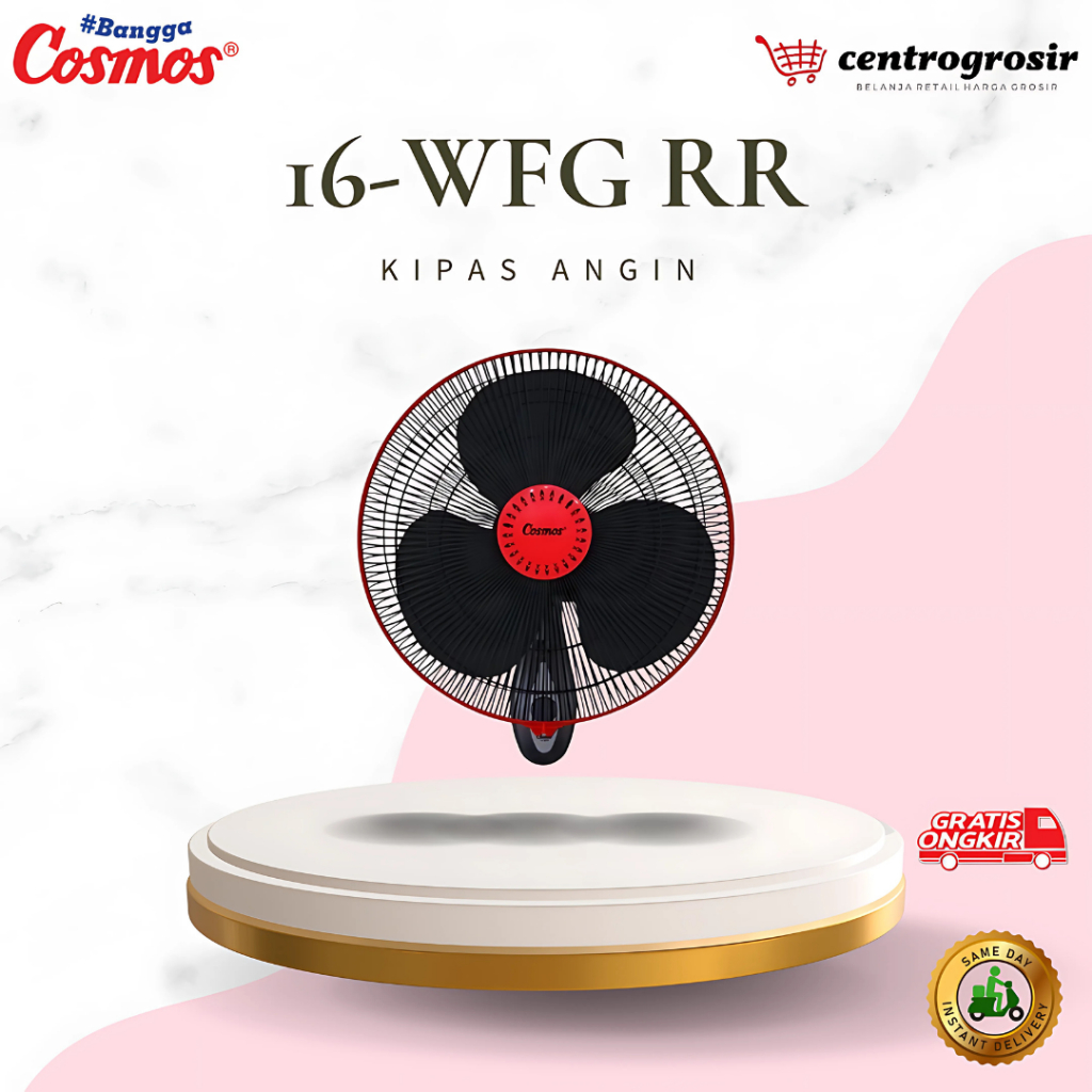 Jual Cosmos 16WFG 16WFGRR Wall Fan 16 inch Kipas Angin Dinding 46 Watt ...