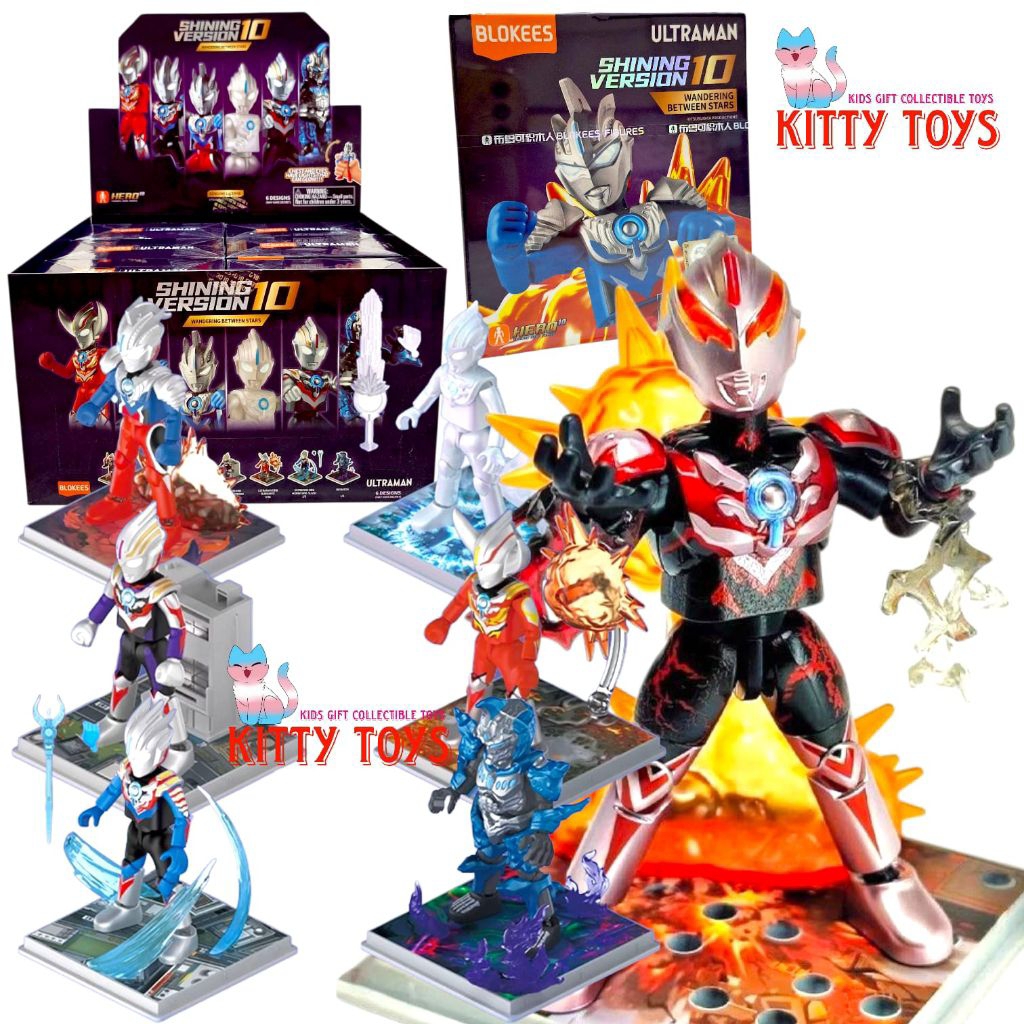Jual NEW!! Blokees Ultraman Shining Version 10 Wander Between Star ...