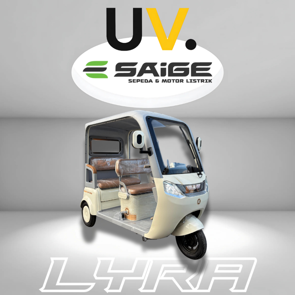 Jual Sepeda Listrik Saige LYRA Roda 3 Terbaru Bajai 100% Original Dan ...