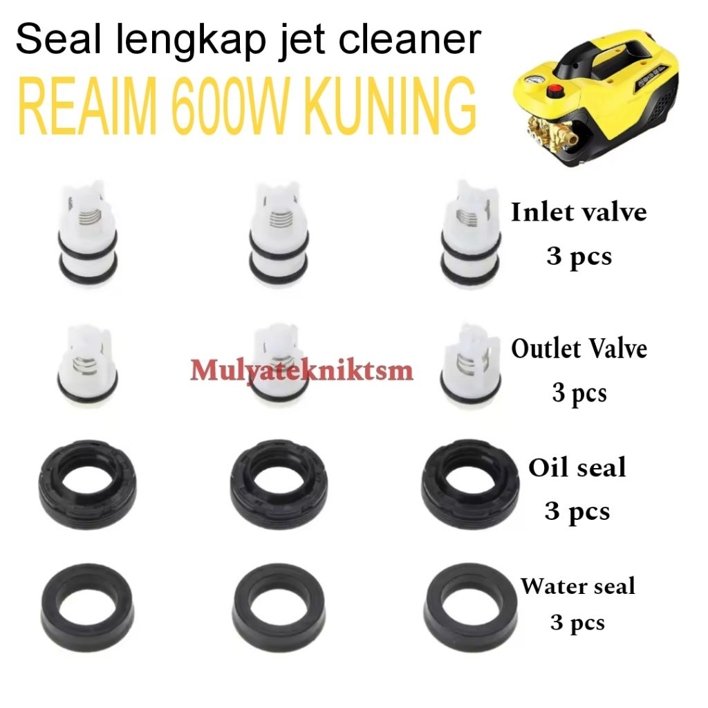 Jual Water seal jet cleaner Reaim 600w kuning oil seal reaim 600w ...