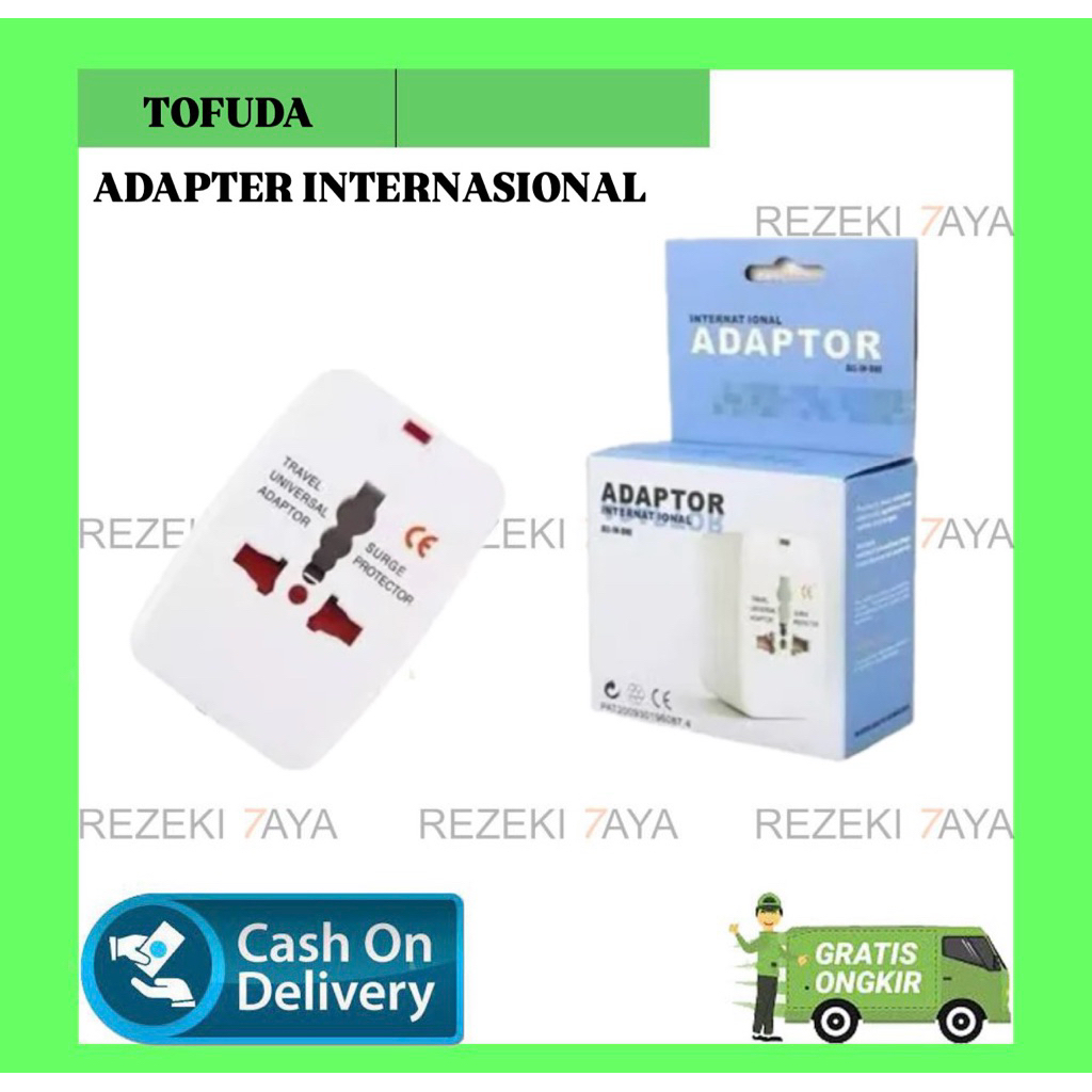 Jual UNIVERSAL TRAVEL ADAPTOR COLOKAN LISTRIK ADAPTER INTERNASIONAL ALL ...