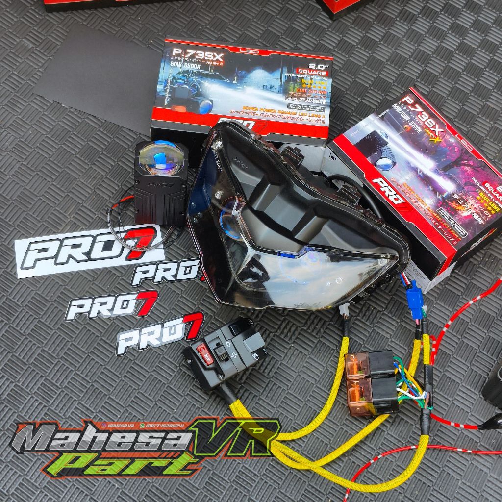 Jual Biled PRO7 MX King new V2 fullset/ Biled double PRO7 biled P73SX ...