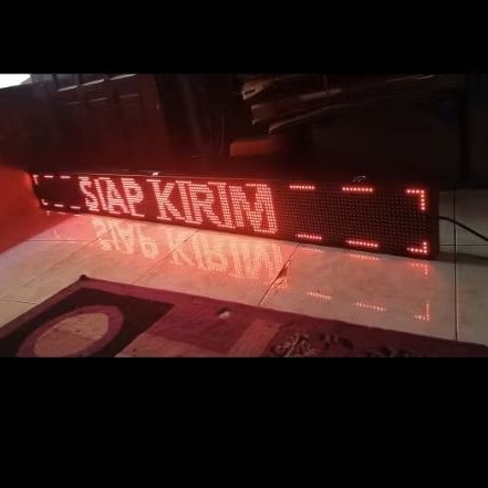 Jual lampu led running text 200 x 20 outdor | Shopee Indonesia