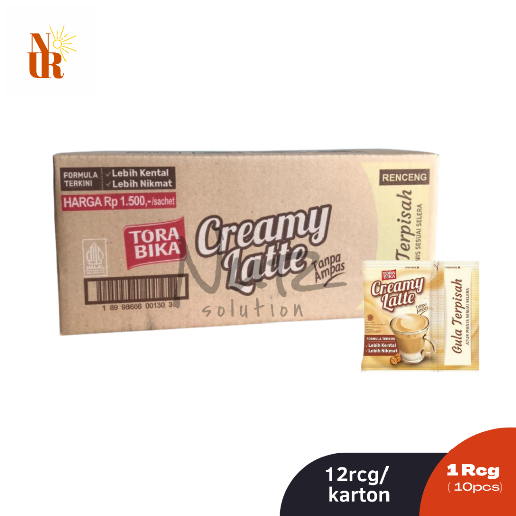 Jual Torabika Creamy Latte Isi 12 Renceng (Karton) | Shopee Indonesia