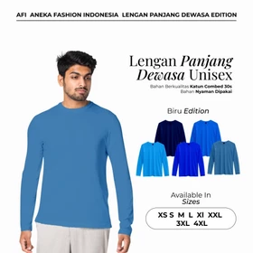 Kaos Polos Unisex Katun Combed 30s Supersoft