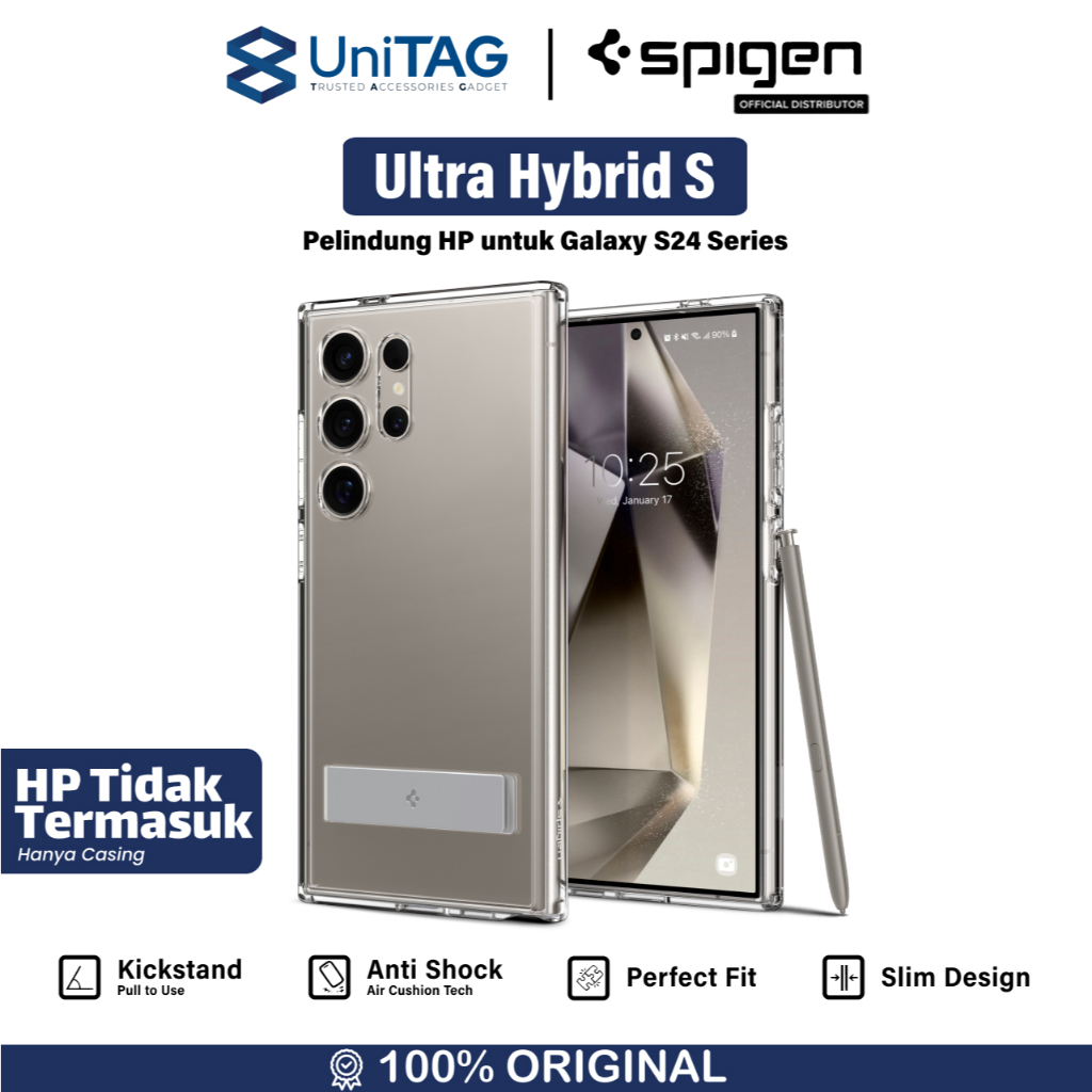 Jual Case Samsung Galaxy S24 Ultra Plus Spigen Ultra Hybrid S Stand ...