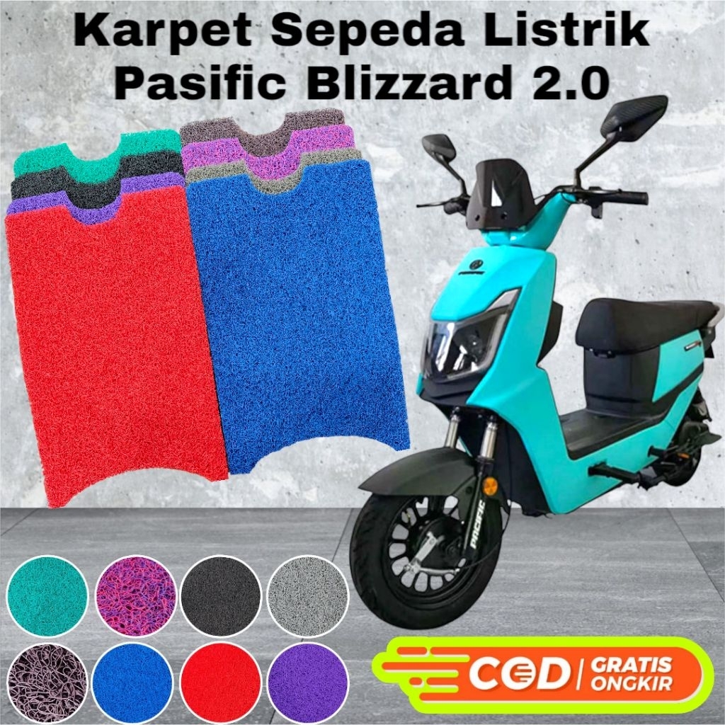 Karpet Sepeda Listrik Pasific Blizzard 1.0