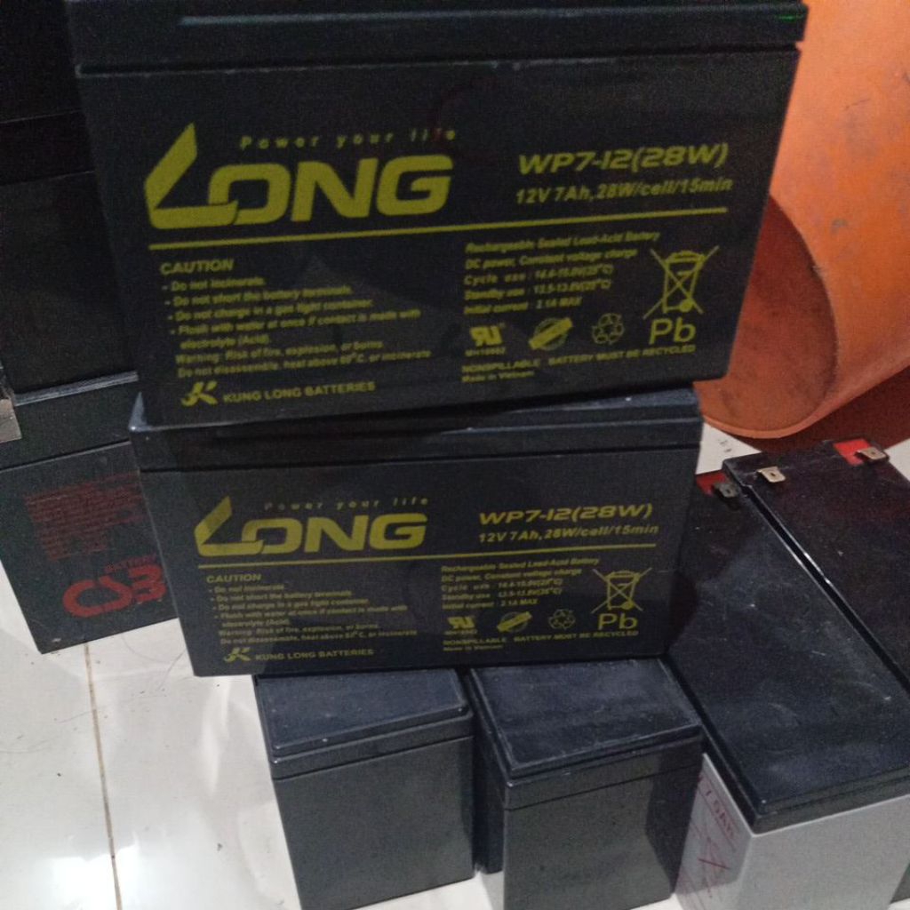 BATERAI 12v 7ah 7.2ah 7.5 ah 8 ah 9ah AKI KERING RUSAK  LEMAH MASIH HIDUP
