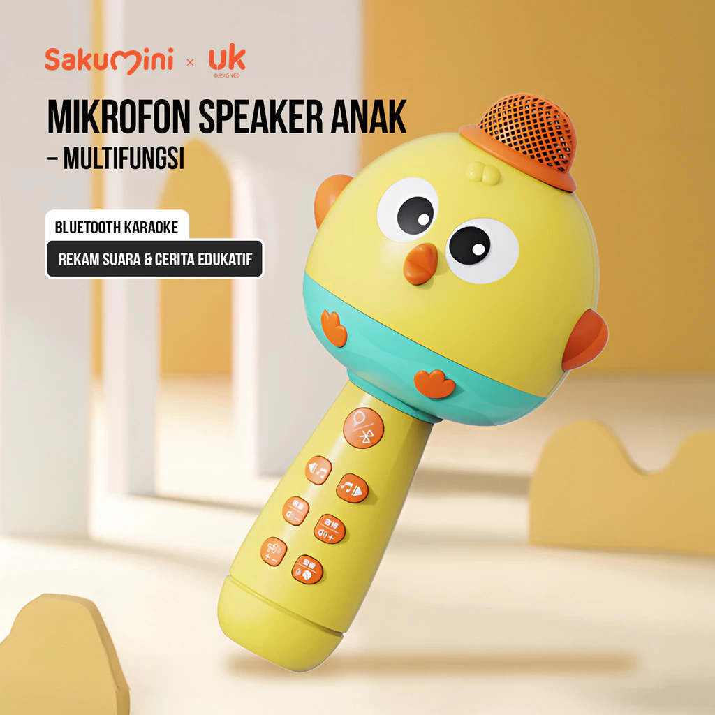 Jual Sakumini X Habibi Mainan Mikrofon Anak Mikrofon Bluetooth Wireless