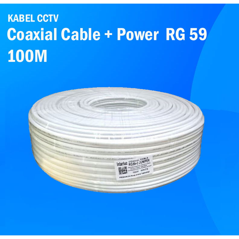 Jual Kabel CCTV RG 59 + Power 100 m | Shopee Indonesia