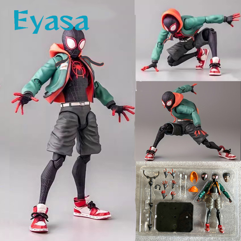 Jual [COD/READY] Action Figure Spiderman Miles Morales Spider Verse ...