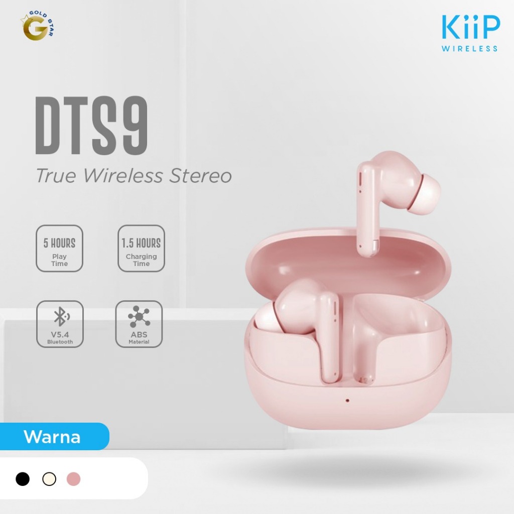 Jual KiiP Wireless DTS9 True Wireless Bluetooth Earphone TWS Mini ...