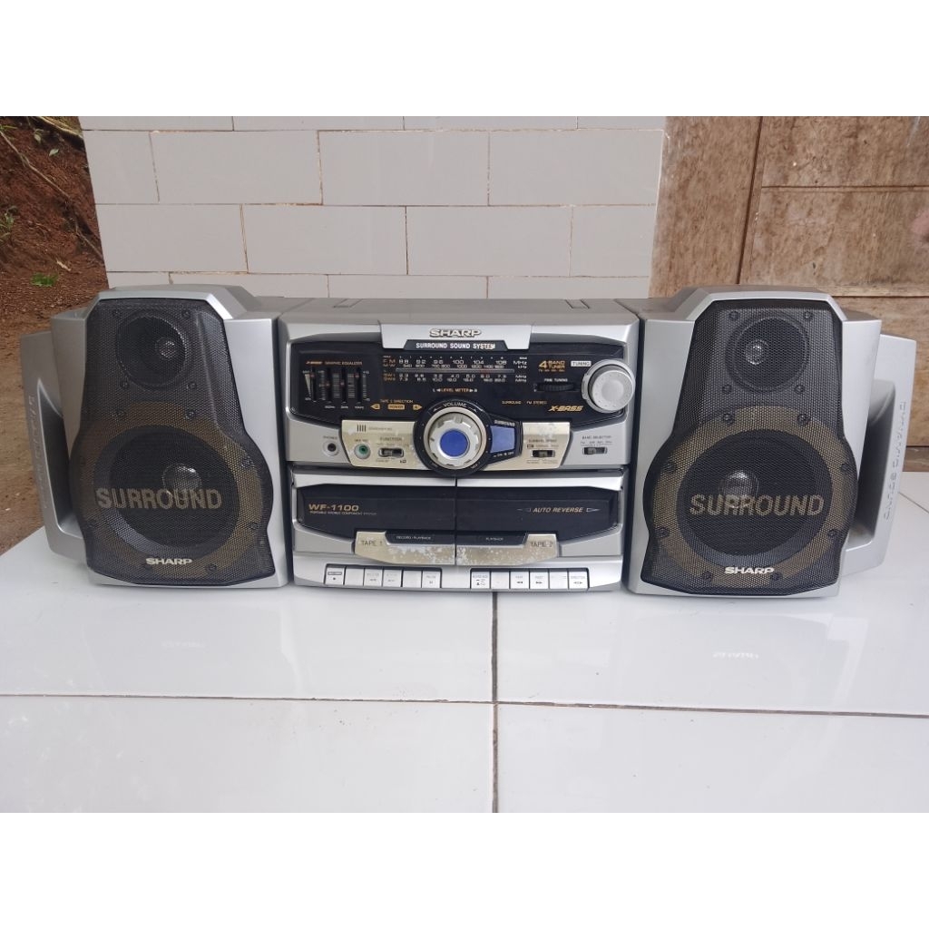 Jual Compo SIMBA / Sharp Simba / Pemutar kaset pita. / Radio Compo ...