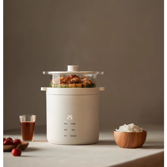 Jual Rice Cooker Digital Mini Multifungsi dengan Wadah Pengukus ...