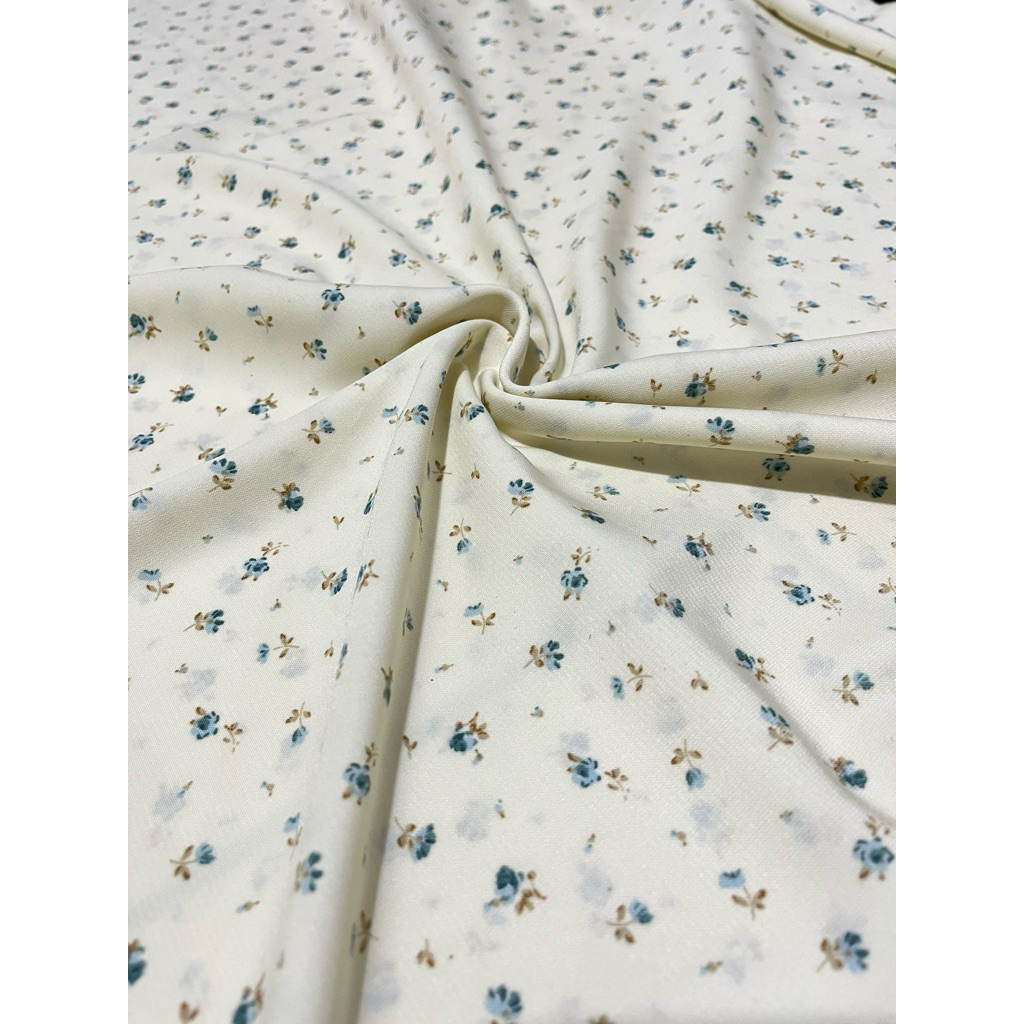 Jual NEW BAHAN KAIN VELVET PREMIUM KOREAN VINTAGE MOTIP BUNGA MALIKA ...