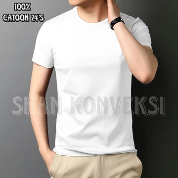 Kaos Polos Dewasa Catton Combad 24S (40 Warna)