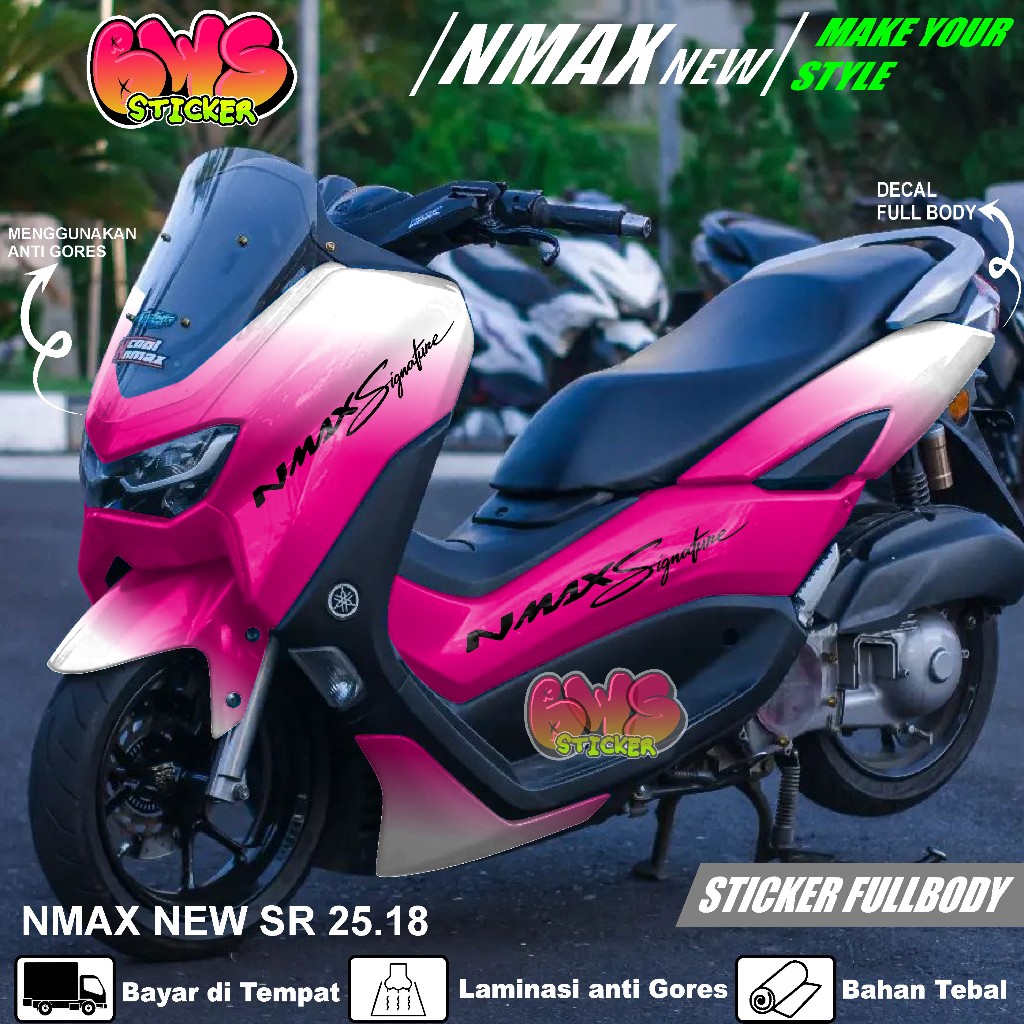 Jual COD Decal Sticker Full Body All New Nmax Tahun 2020 2021 2022 2023 ...