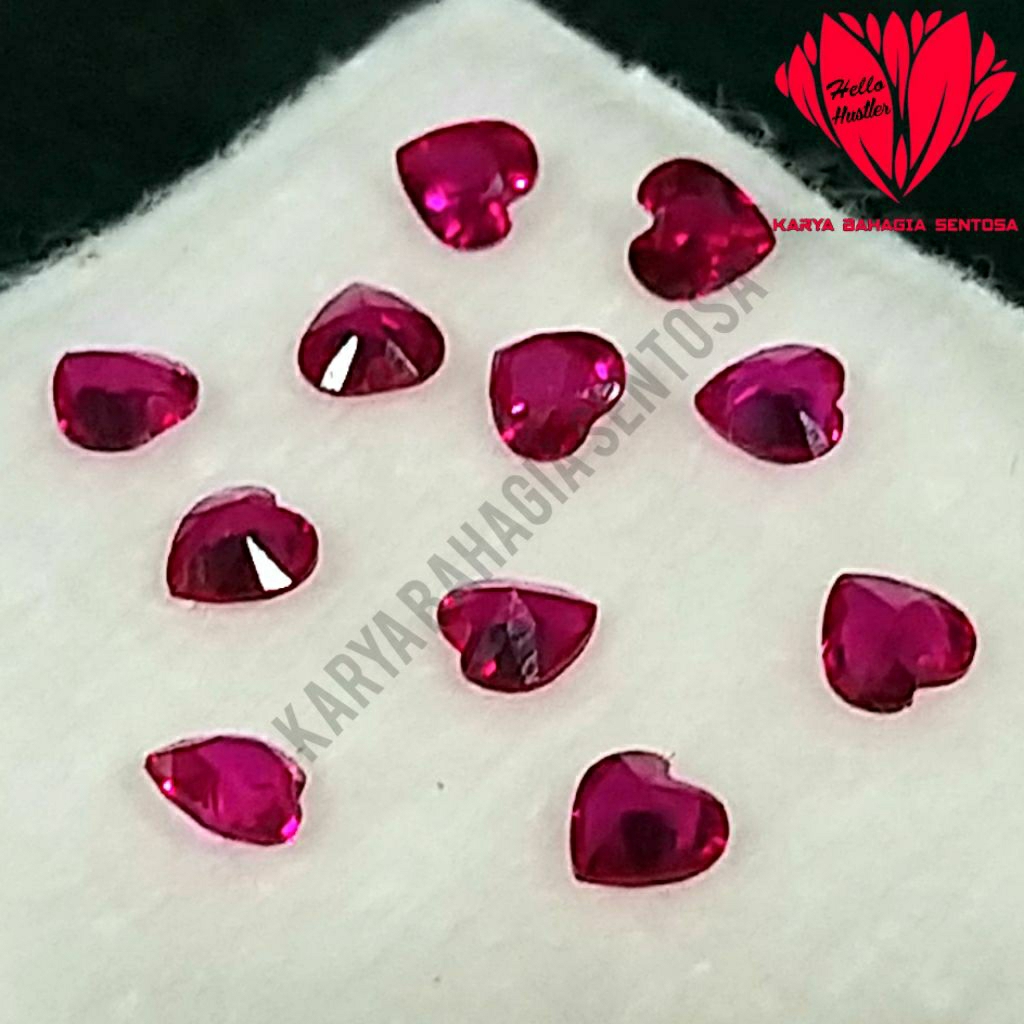 Jual Batu Permata Merah Delima Emperor Ruby Siam Rose Bangkok 9 Mohz ...
