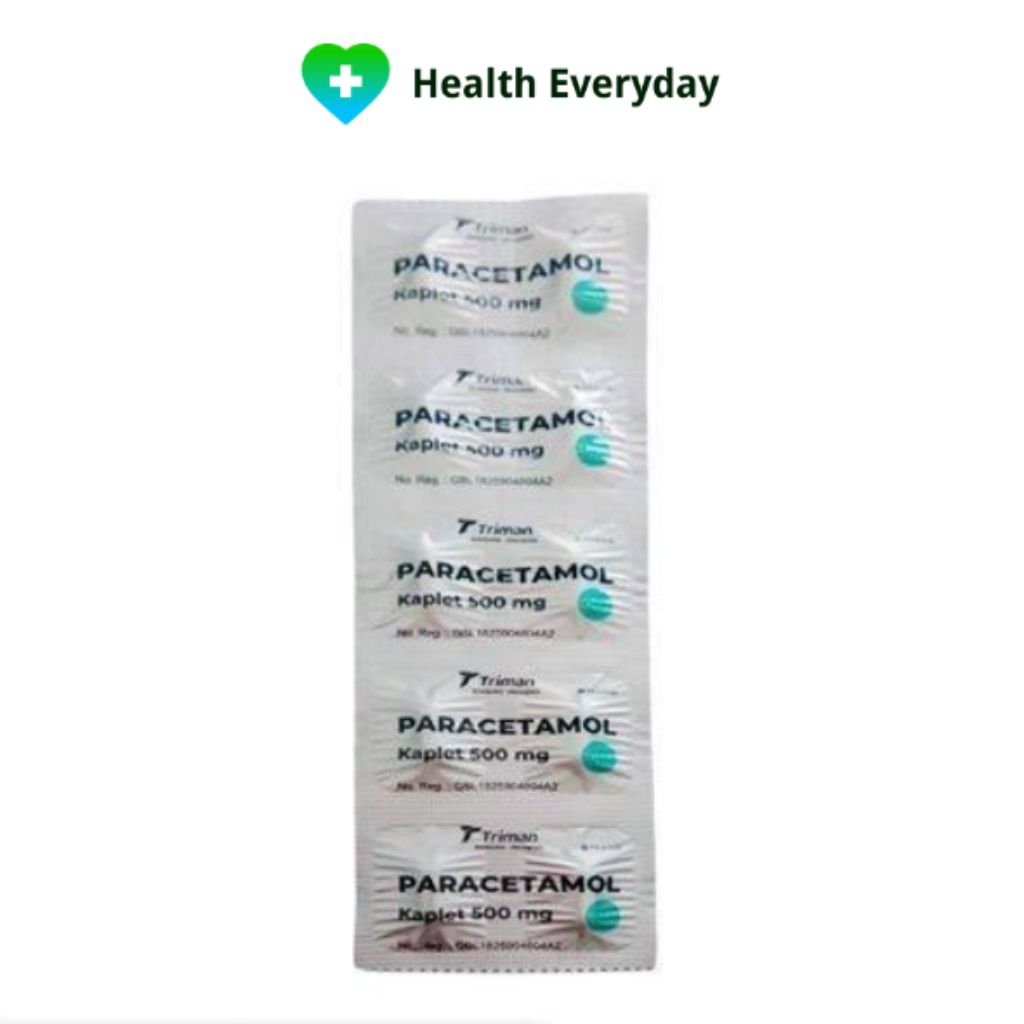 Jual PARACETAMOL BOX TRIMAN 500mg Kaplet isi 100s/Dus | Shopee Indonesia