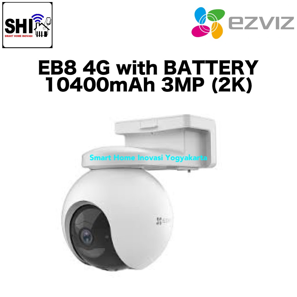 Jual EZVIZ EB8 4G Camera PTZ Outdoor 3MP (2K) with Battery 10400mAh ...