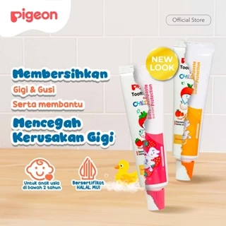 PIGEON Toothpaste | Pasta Gigi Bayi Anak | Oral Care Bayi Anak | Odol Bayi Anak Halal