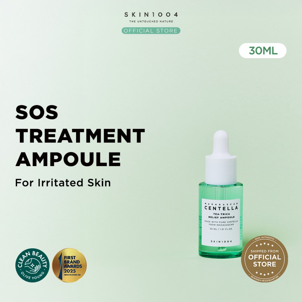 SKIN1004 Madagascar Centella Tea-Trica Relief Ampoule 30ml