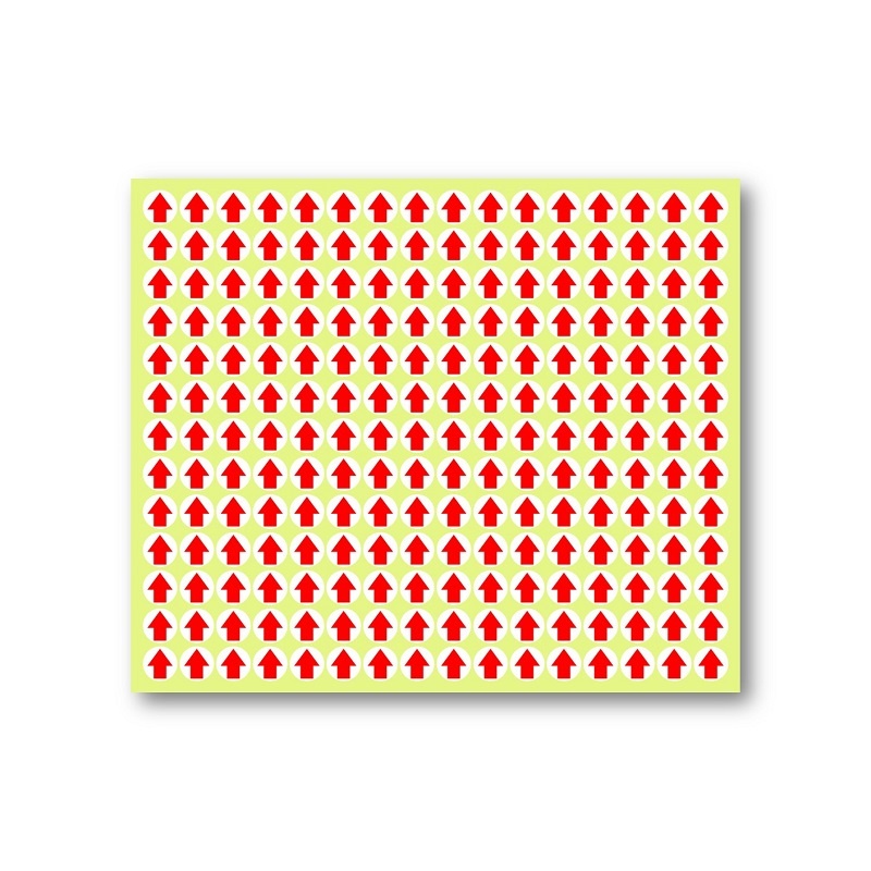 Jual T&J Sticker panah / Sticker label / Sticker Reject / Sticker Rijek ...