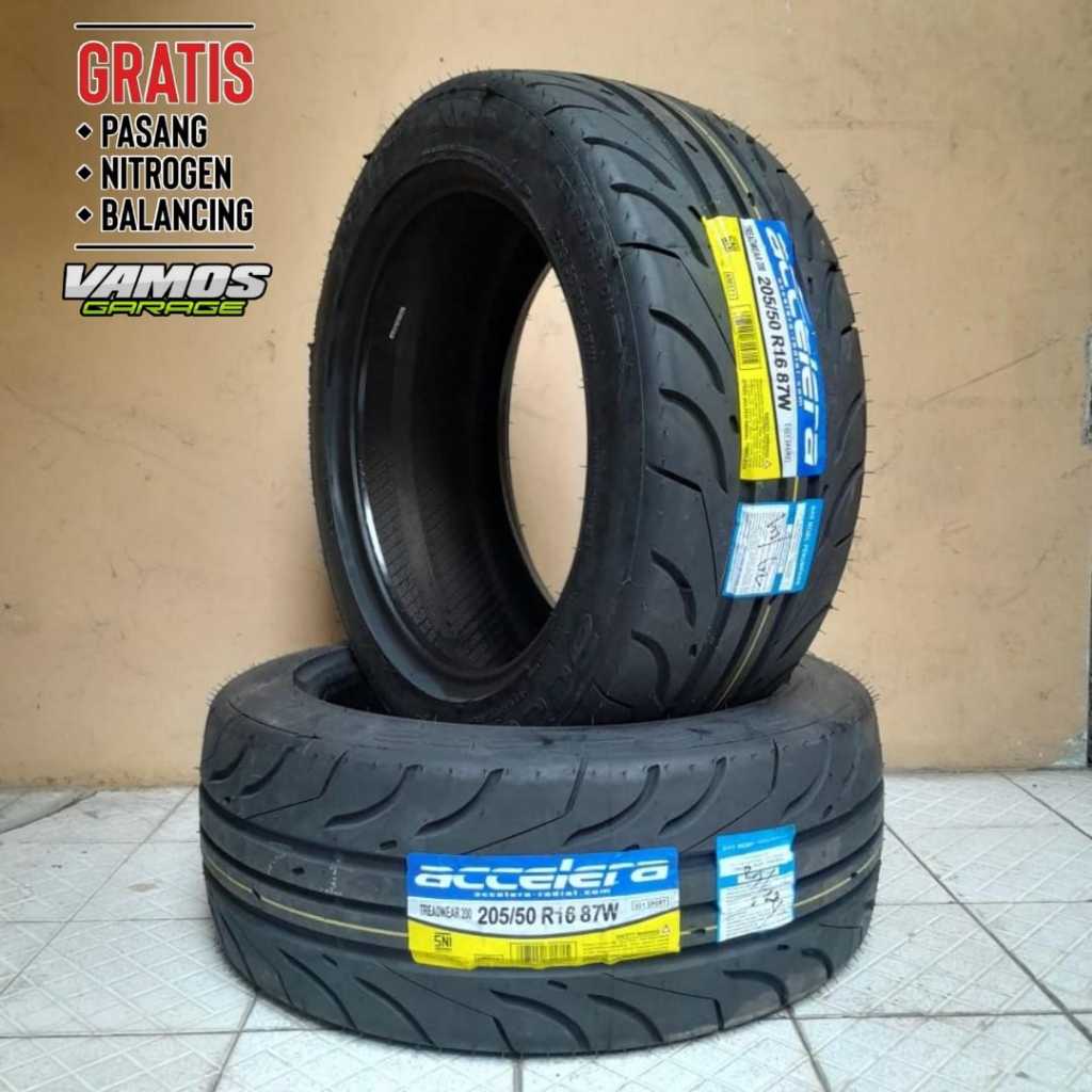 Jual Ban Mobil Balap Model Semi Slick Size 205 50 Ring 16 Merk ACCELERA ...