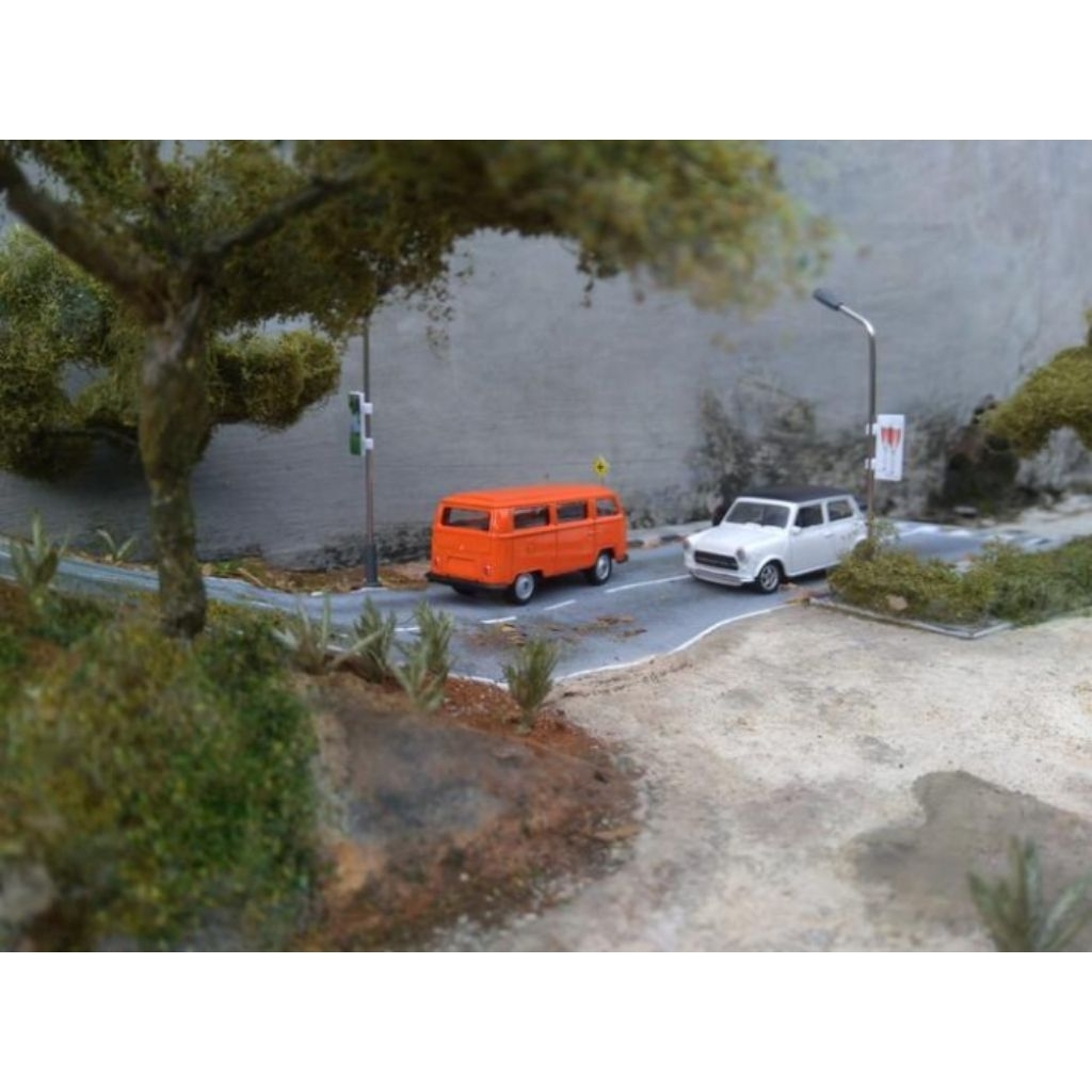 Jual Miniatur/Diorama/Maket/Replika Jalan Menanjak/Menurun skala 1:64 ...