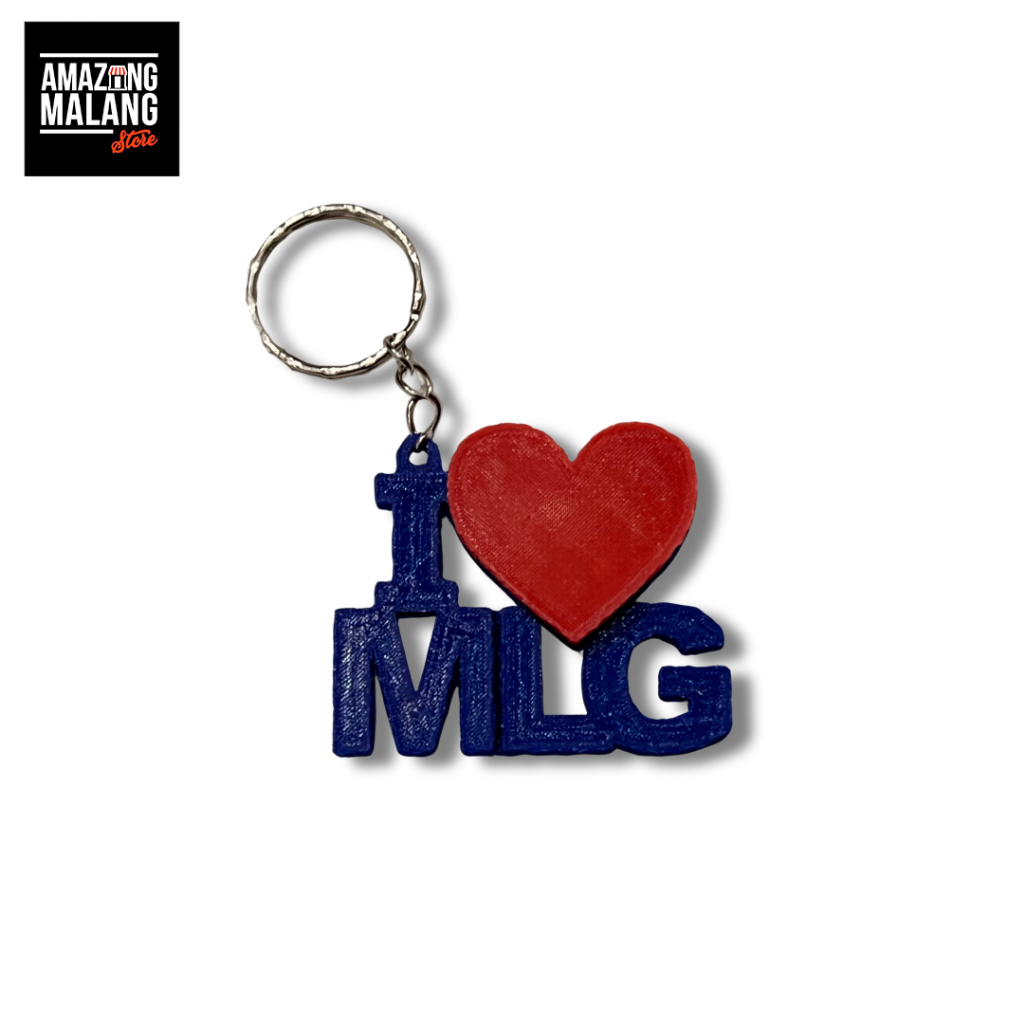 Jual Amazing Malang - Keychain I Love MLG | Oleh - Oleh Khas Malang ...