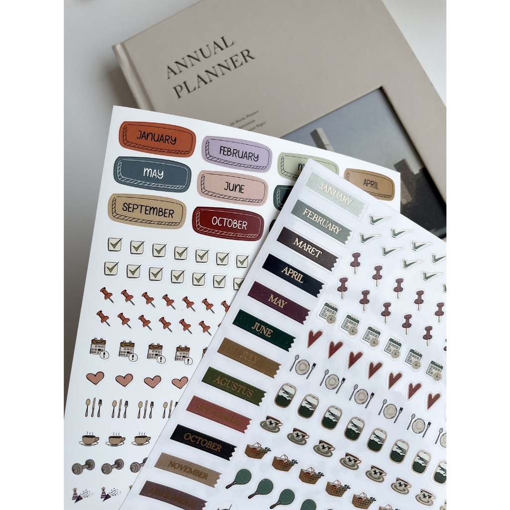 Jual Sticker Aesthetic / Sticker Jurnal / Sticker Lucu / Stiker ...