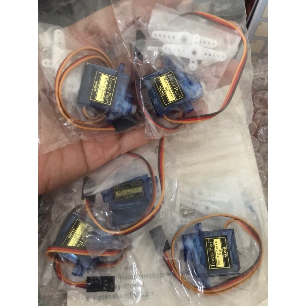Jual Tower Pro SG90 Micro Servo Motor DC SG90 360 Derajat for Arduino ...