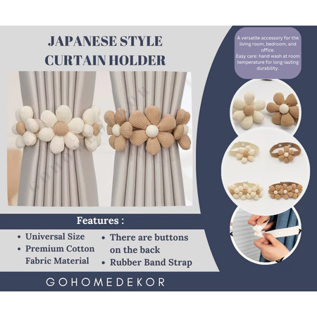 Curtain Tiebacks Clips