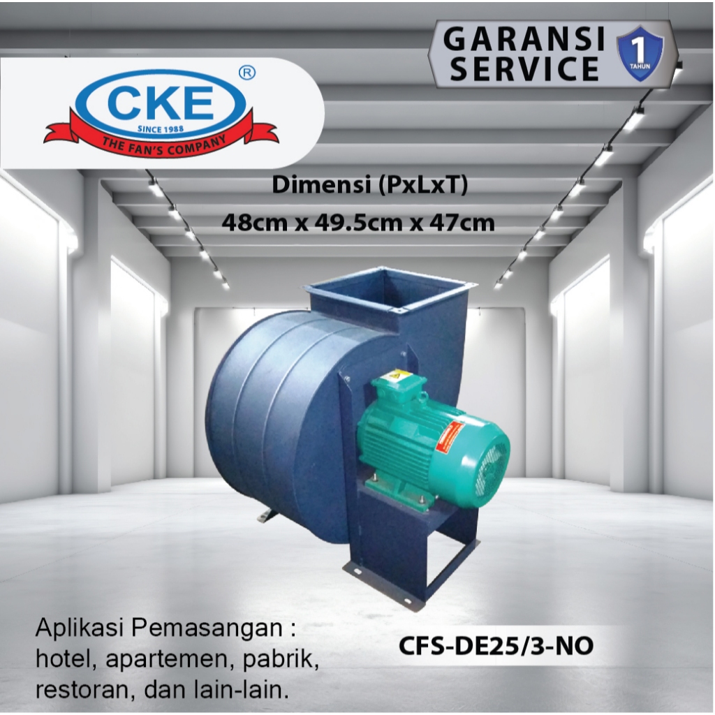 Jual BLOWER KEONG / Centrifugal CKE CFS-DE25/3 380 VOLT Blower Fan ...