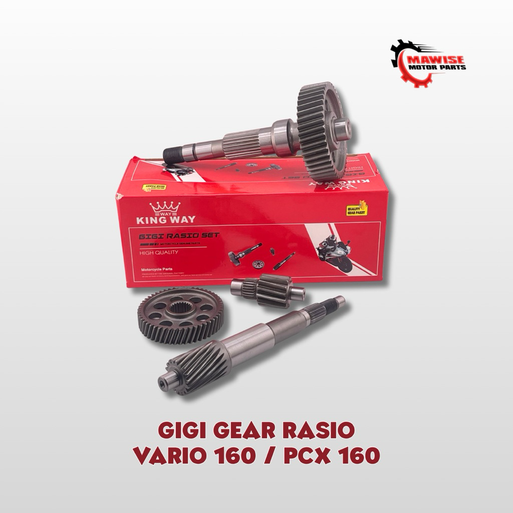Jual GIGI GEAR RASIO VARIO 160 / PCX 160 - GIGI GEAR RASIO SET KOMPLIT ...