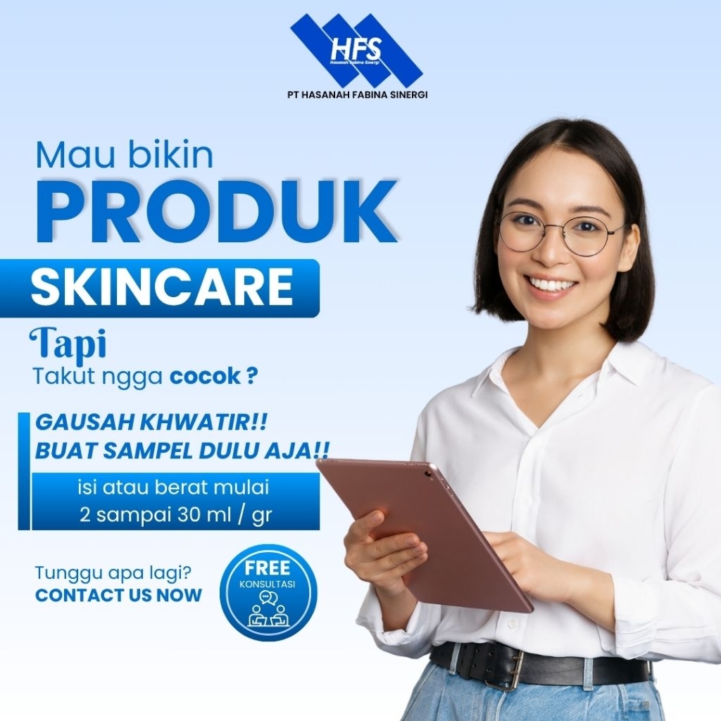 Jual Sampel produk Maklon skincare & kosmetik | sampel dibuat atas ...