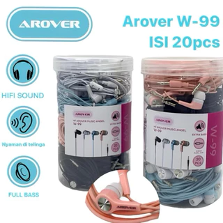 Arover W-99 Macaron Earphone Full Bass Handsfree