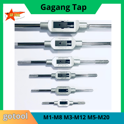 Jual Handle Tap Gagang Tap M1-M8 M3-M12 M5-M20 Gagang Hand tap | Shopee ...