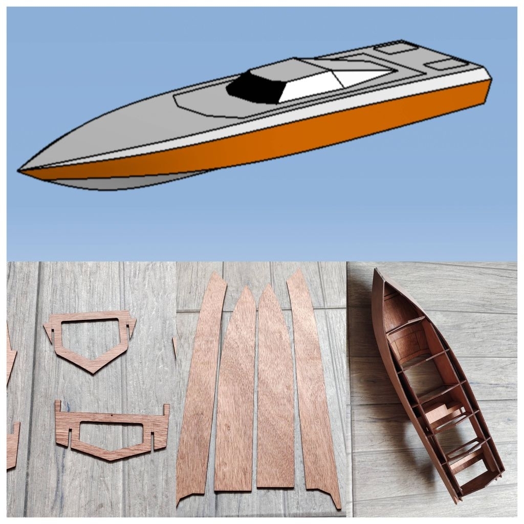 Jual Kit Rc Boat Speed 5 (50 cm) | Shopee Indonesia