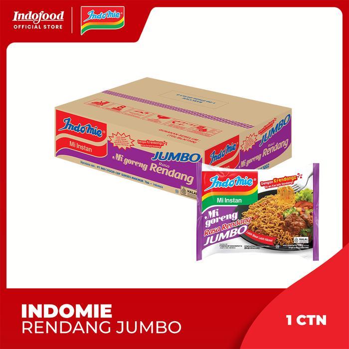 Jual INDOMIE GORENG RENDANG JUMBO 1 DUS 24 PCS | Shopee Indonesia
