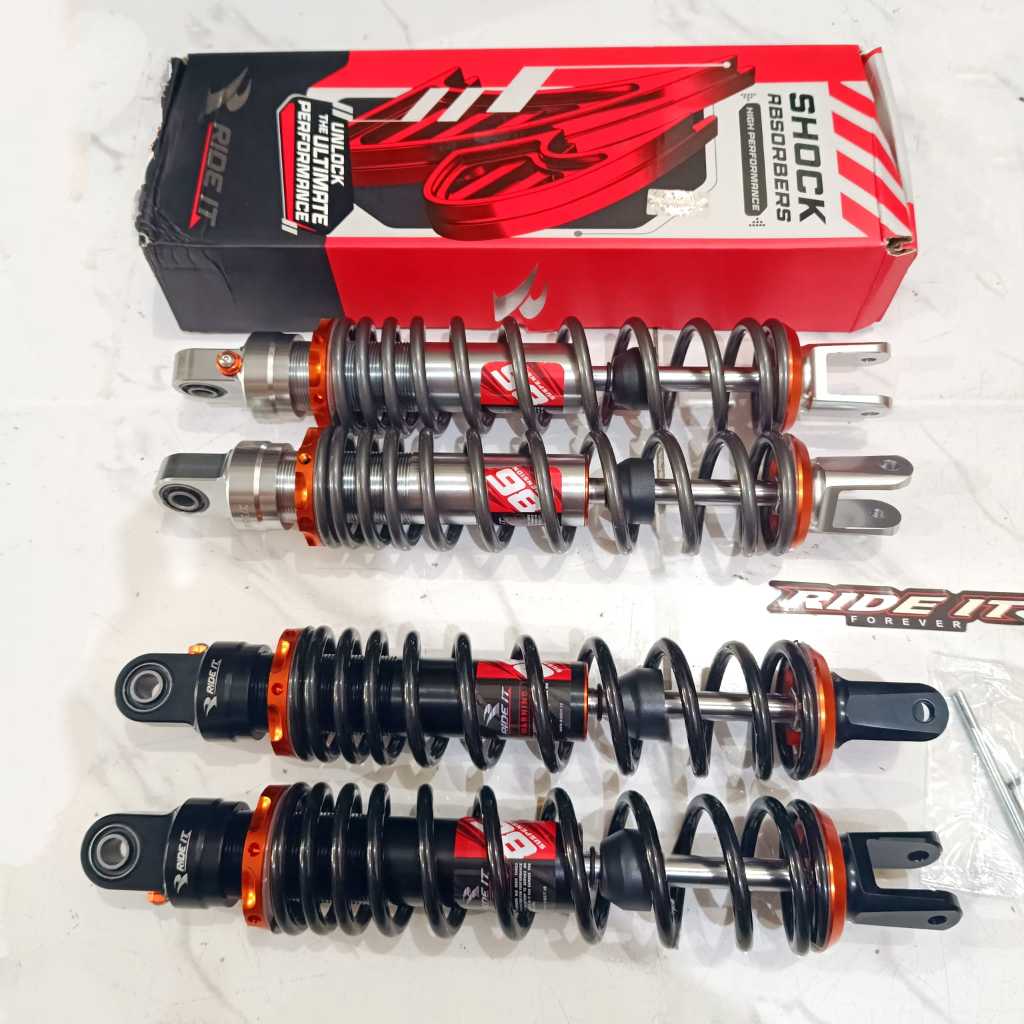 Jual (COD) Shock Ride It RI - 86 310 mm / 330 mm NMax PCX Aerox ADV New ...
