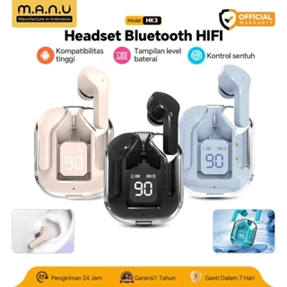 Headset bluetooth FULL BASS AIR31 TWS Bluetooth 5.3 Headset Nirkabel dengan Mikrofon Earphone Air39 Wireless HIFI Stereo Sport Gaming Headsets Noise Reduction Earbuds Mic Headphones with LED Display Earphones