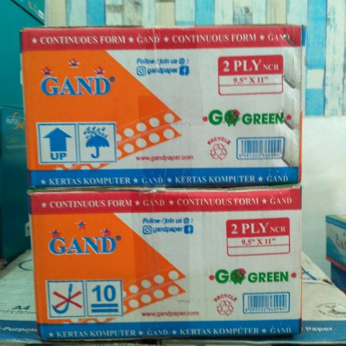 Jual CONTINUOUS FORM GAND 9.5 X 11 2 PLY NCR FULL BAGI 2 FAKTUR SURAT ...
