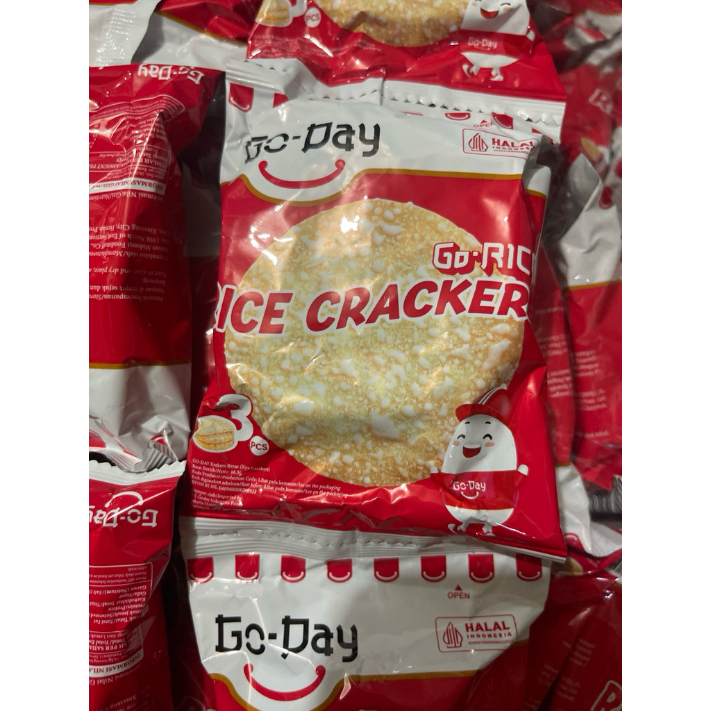 Jual Go Day rice Rice Crackers 10pcs | Shopee Indonesia
