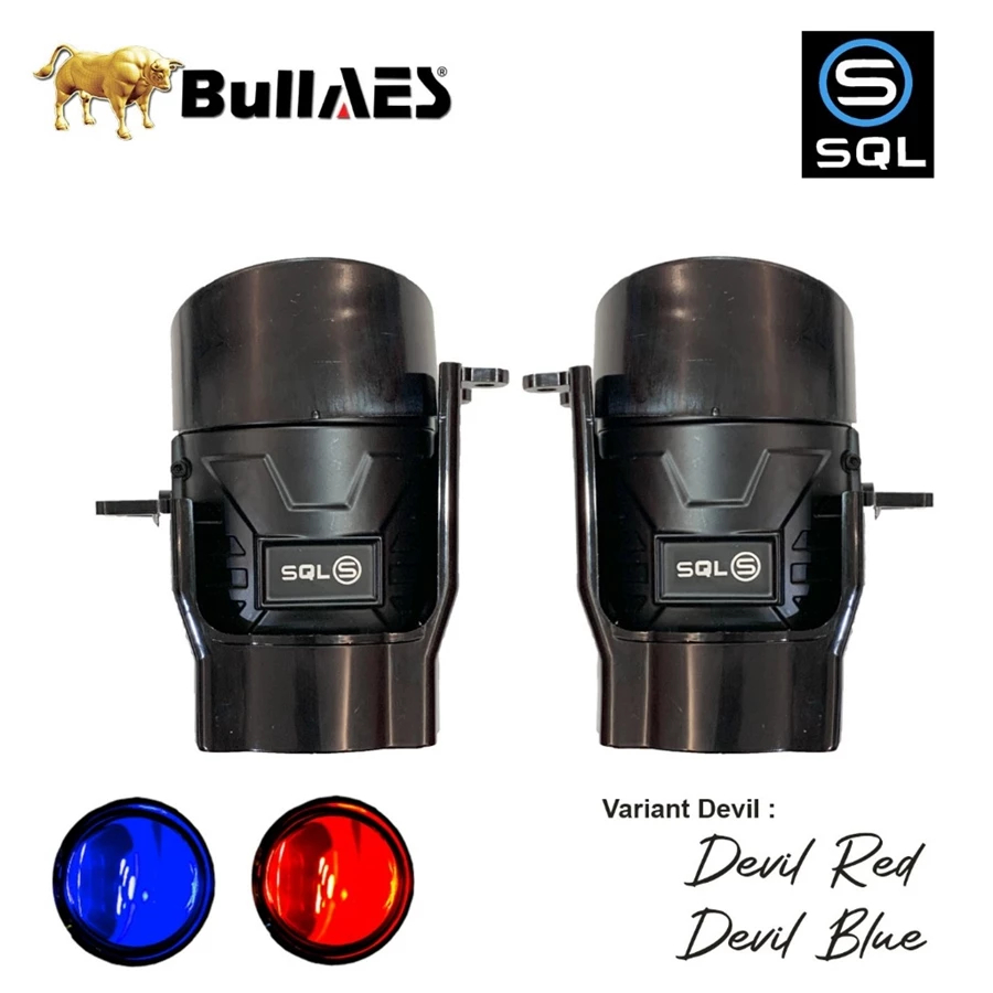 Jual Foglamp SQL 60w 3 Warna + Devil lampu kabut LED Fog Light | Shopee ...