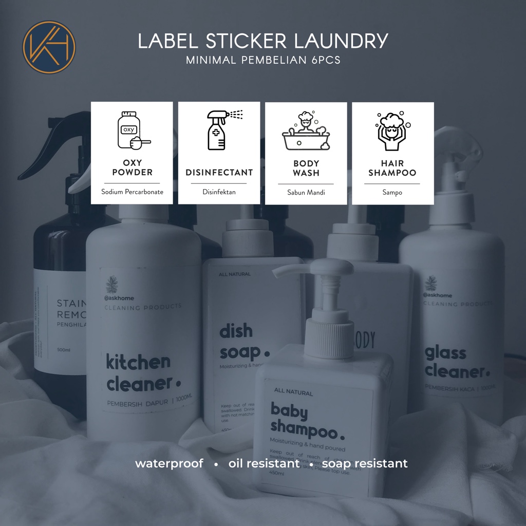 Jual Label Sticker Laundry | Shopee Indonesia