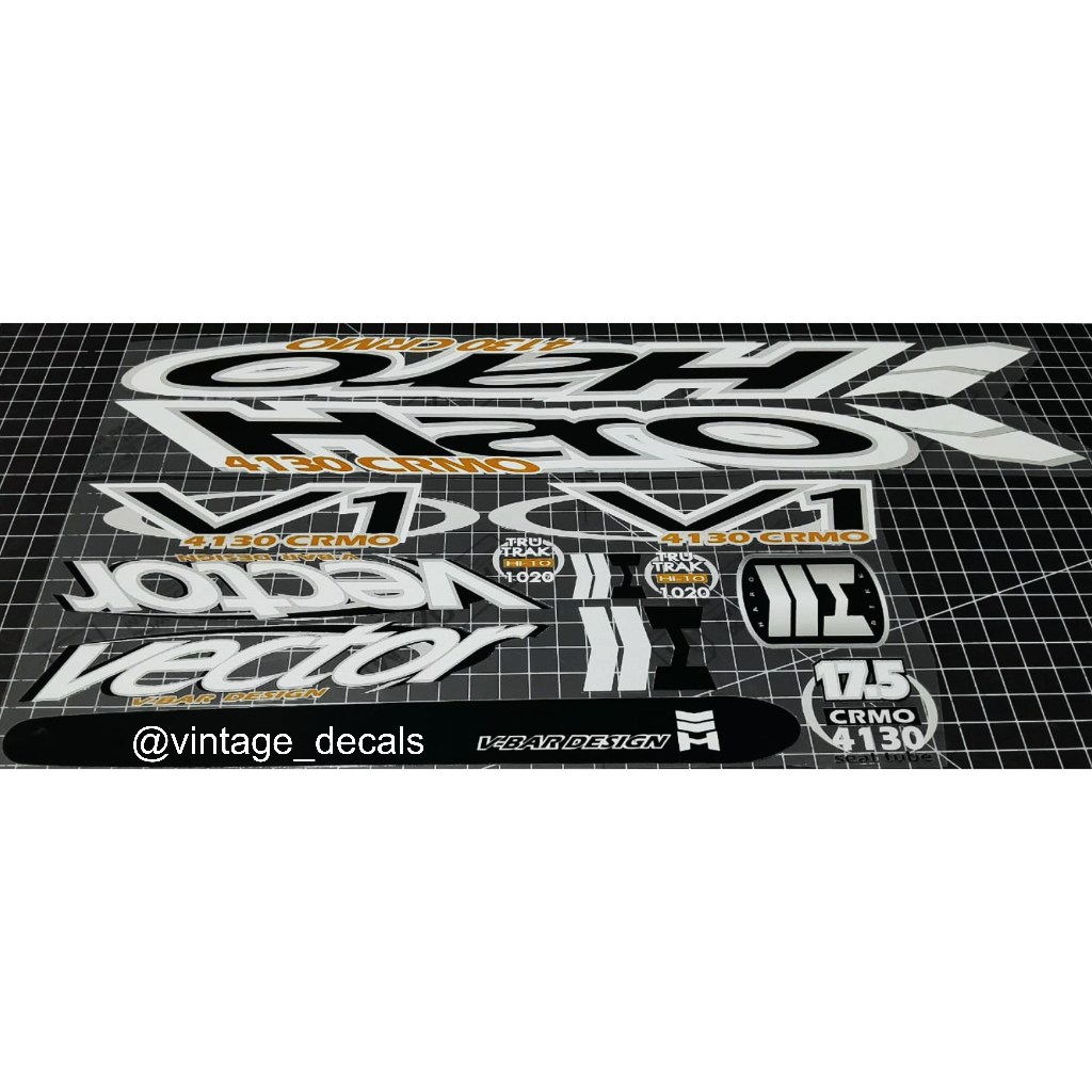 Jual sticker decal haro vector v1 & v3 | Shopee Indonesia