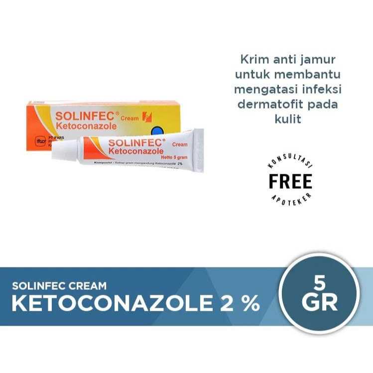 Jual Solinfec Krim Salep 5 gram Gatal Jamur Kudis Kurap Eksim | Shopee ...